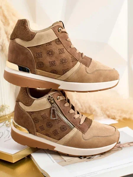 Sneakerși Resti maro