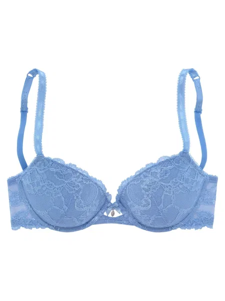 LASCANA Sutien deschis albastru