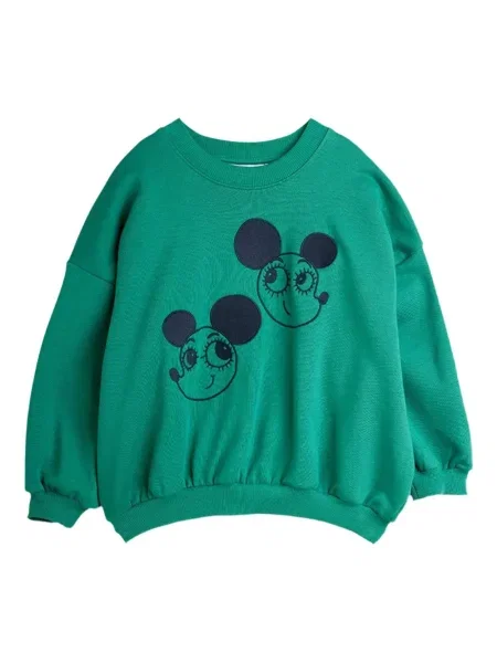 Bluza dziecięca Mini Rodini zielona