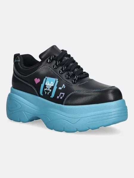 Superge Koi Footwear Virtual Diva x Hatsune Miku črna