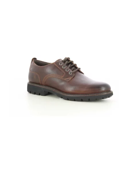 Półbuty Clarks wiązane brązowe