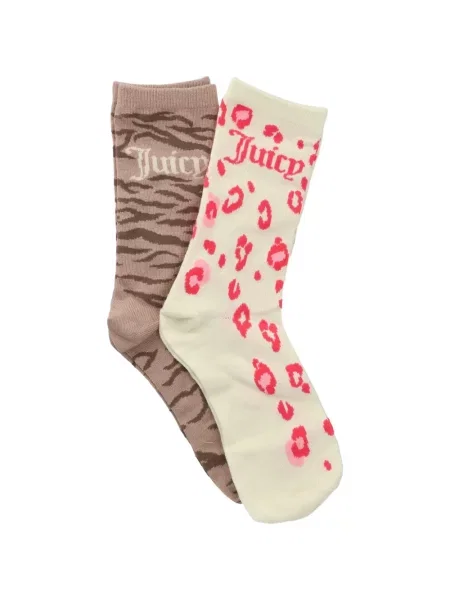 Șosete Juicy Couture tricotate cu imagine