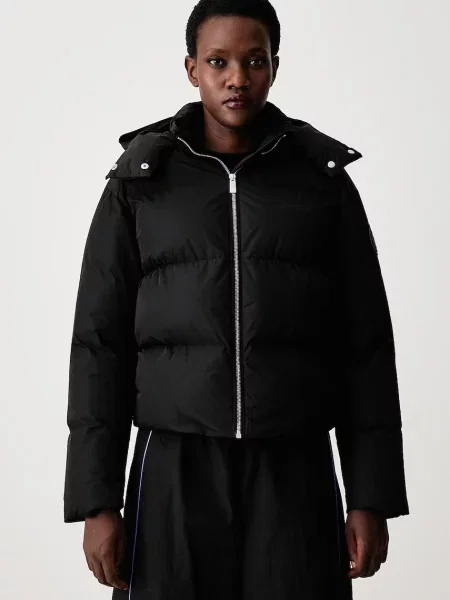 Off-White Tech Taffeta Down jachetă scurtă pentru femei alb