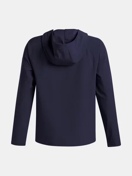 Gyerek cipzáras melegítő felső Under Armour kék