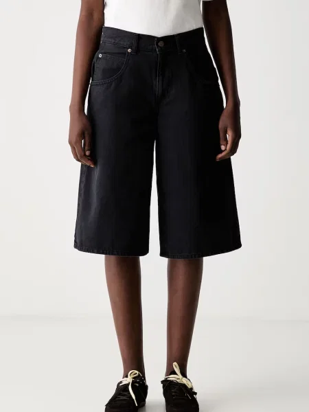 Levi's szorty jeansowe czarne