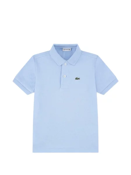 Koszulka polo dziecięca Lacoste niebieska