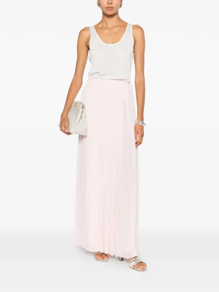 Fusta maxi Fabiana Filippi roz