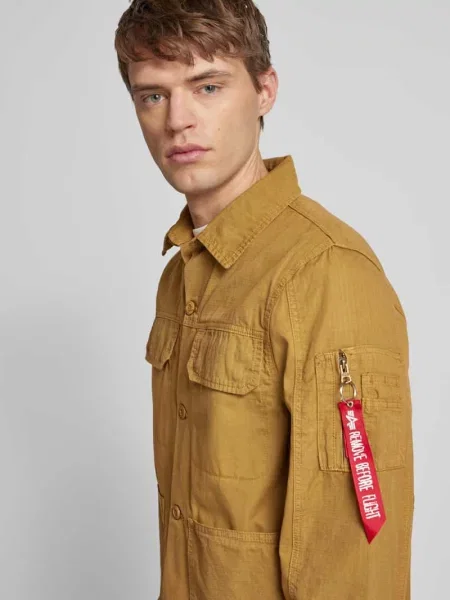 Kurtka Alpha Industries beżowa