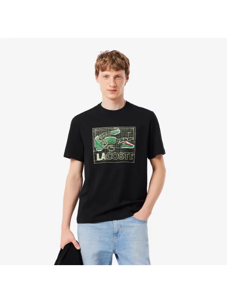 Lacoste футболка чоловіча чорна