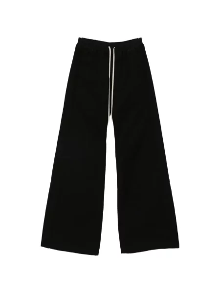 Pantaloni cu șnur Rick Owens Drkshdw cu cordon negru