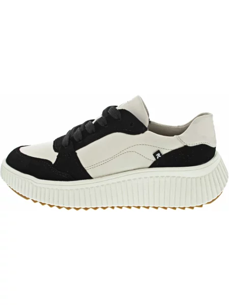 Sneakersy Rieker skórzane beżowe