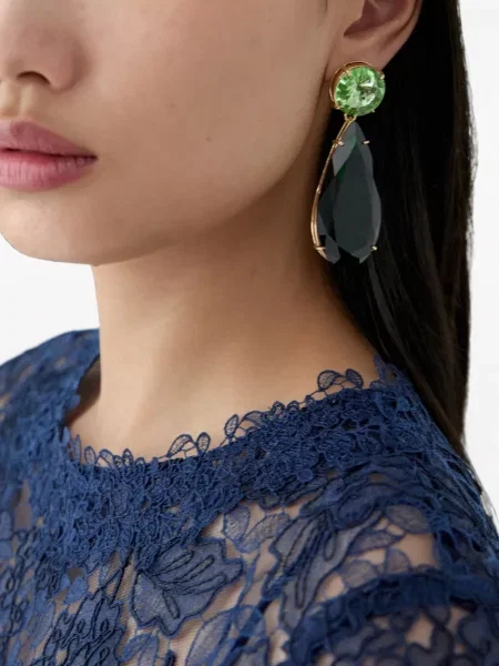 Cercei Carolina Herrera verde