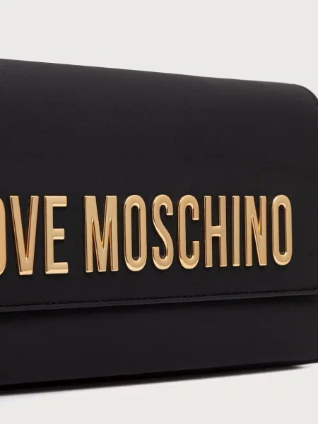 Кожаная сумка Love Moschino