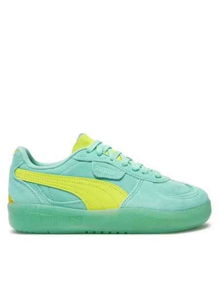 Велурени маратонки Puma Palermo Moda Xtra тюркоазено зелено