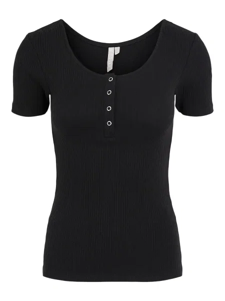 PIECES Tricou PCKITTE' negru