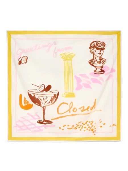 Grafic fular Closed cu imagine