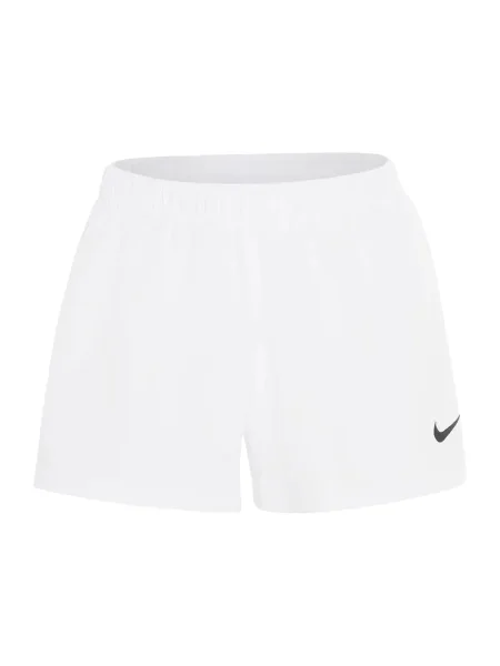 NIKE Pantaloni sport negru / murdar alb