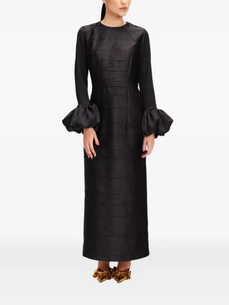 Rochie maxi Baruni de costum negru