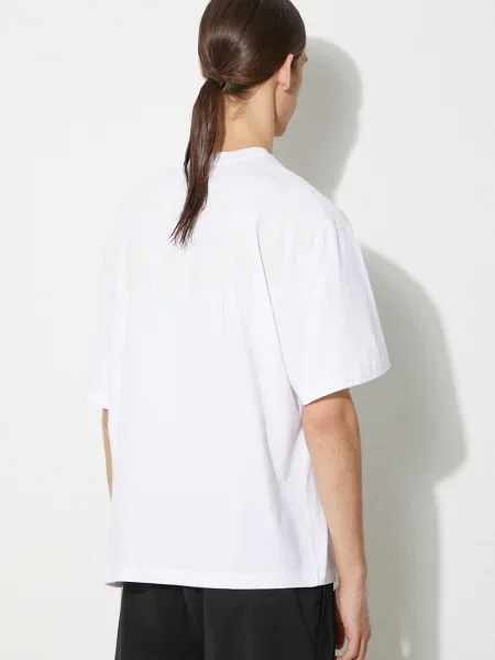 Футболка Neil Barrett з принтом білий