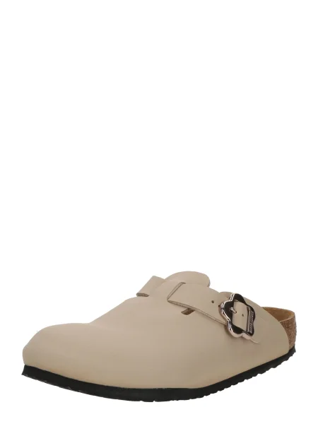 Birkenstock Šľapky Boston Flower Buckle S béžová