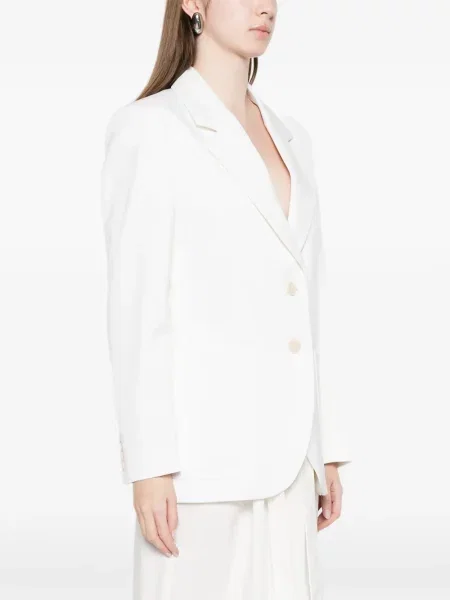 Geacă Victoria Beckham alb