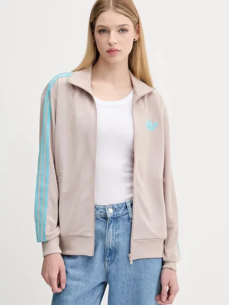 Суитчър Adidas Originals с апликация кафяво