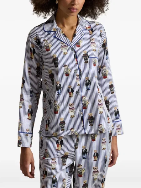 Șosete Polo Ralph Lauren cu 5 buzunare cu broderie tricotate albastru