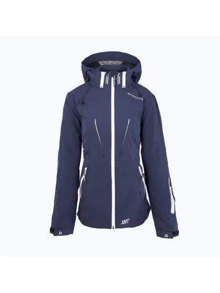 Дамско скиорско яке BERGSON Issue Stx peacoat синьо