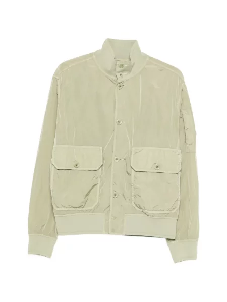 Geacă C.p. Company cu buzunare cu nasturi verde