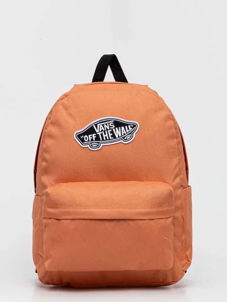 Vans Old Skool Classic 22 l karneolvörös városi hátizsák. Méret: 22 l narancsszínű