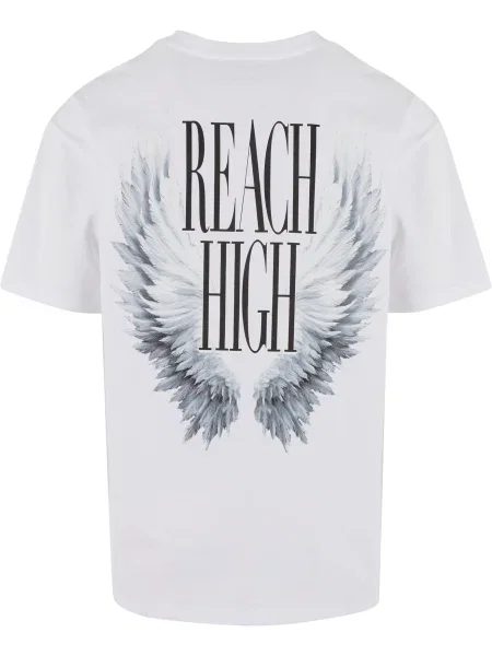 Mister Tee Tricou Reach High' alb