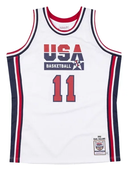 Košile Mitchell & Ness jersey bílá