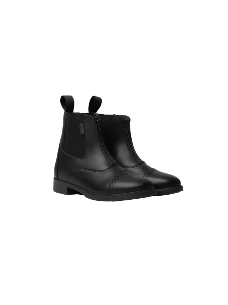 Buty jeździeckie zapinane na Horze Jodhpurs Wexford czarne