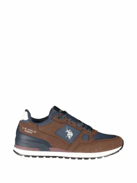 Sneakerși U.s. Polo Assn. cu autograf maro