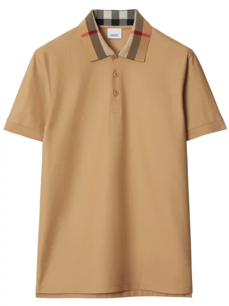Koszulka polo Burberry w kratę