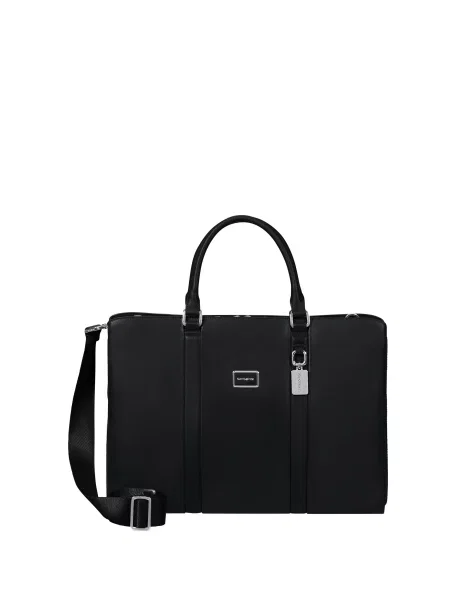 Samsonite Сумка для ноутбука Шкіра чорний