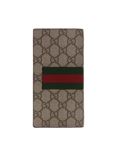 Portfel Gucci skórzany beżowy