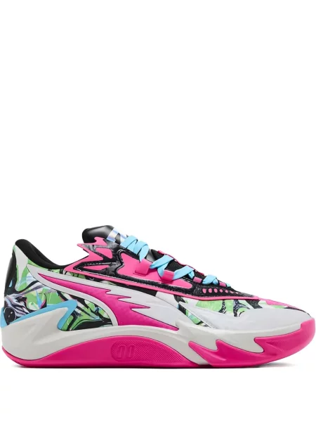 Sneakerși Puma cu pene gri