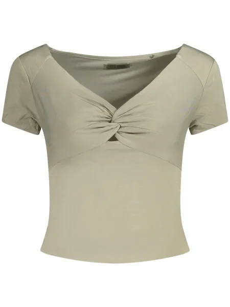 Tricou Guess Jeans scurt verde