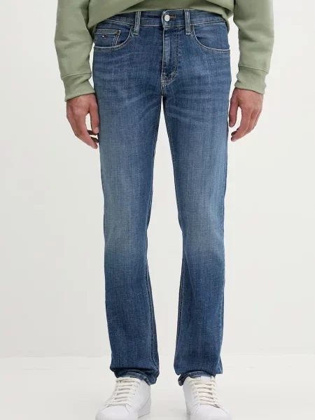 Tommy Jeans slim fit traperice za muškarce plava