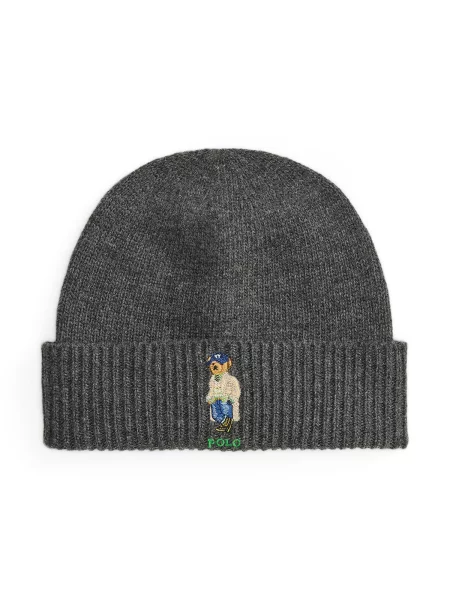 Polo Ralph Lauren Căciulă bej / bleumarin / închis gri