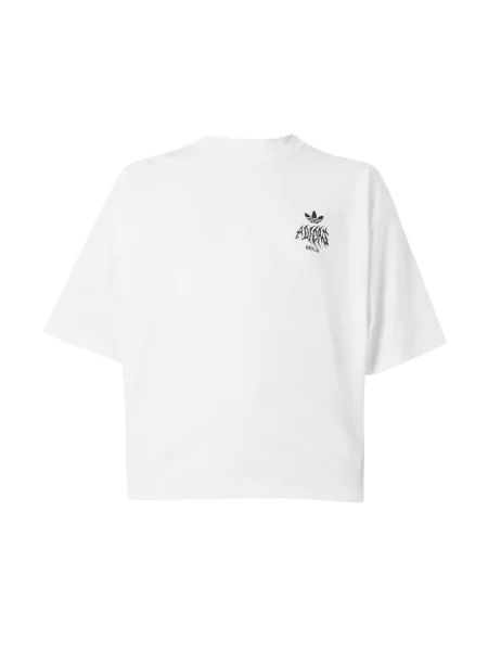 ADIDAS ORIGINALS Tricou Berlin negru alb