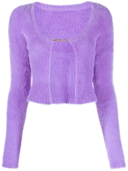 Kardigan Jacquemus fialový
