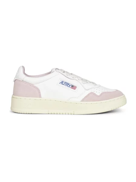 Sneakersy Autry biznesowe białe