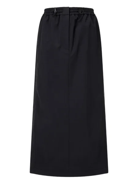 Fustă midi Tomboy până la genunchi negru