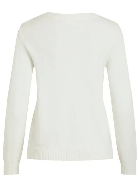 Pulover Vila alb