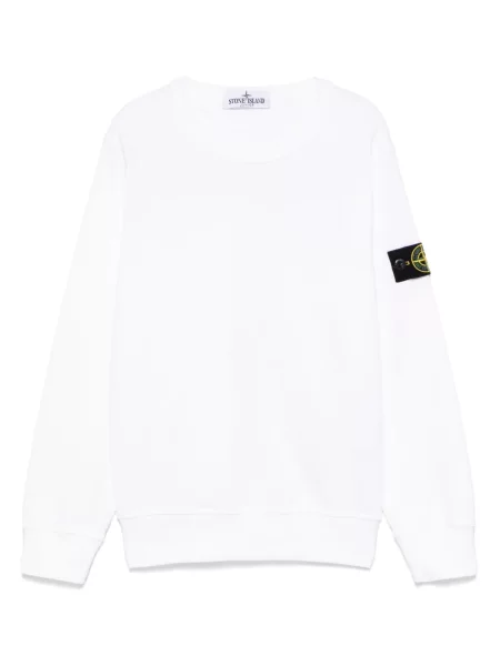 Bluza dziecięca Stone Island biała