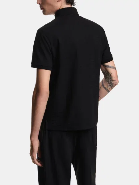 Поло Emporio Armani черное