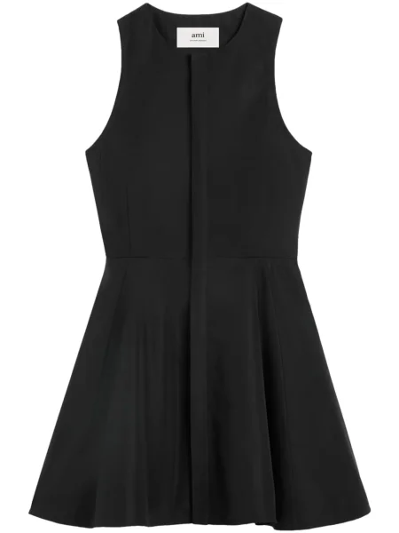 Rochie Ami Paris fără mâneci negru