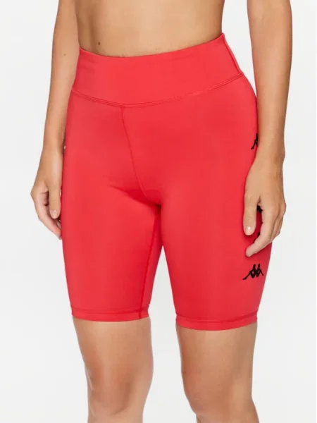 Kappa Szorty sportowe Skinny Fit różowy